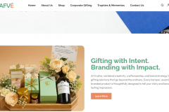 WordPress Ecommerce for CRAFVÉ - Corporate Gifting Reimagined